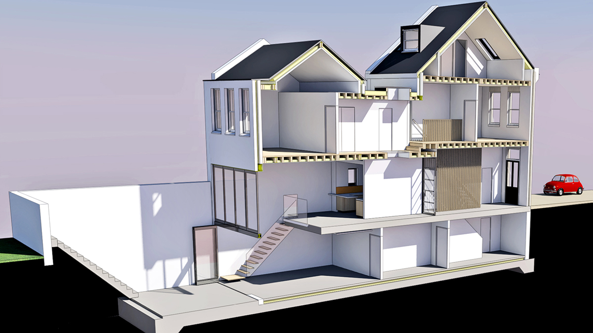 Sackville Gardens Stewart Nicholson Architect